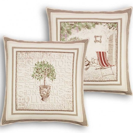 Designer Series - Traditional Ecru Square Pillow